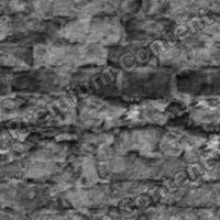 seamless wall bricks bump 0003